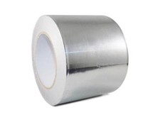 T.R.U. AF Heat Shield Resistant Aluminum Foil Tape HVAC: 4in x 50yds. Pack of 12
