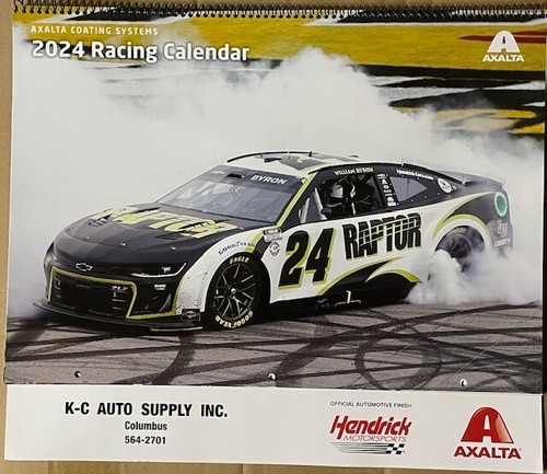 1998-2024 Jeff Gordon NASCAR Calendar 14" x 22" DuPont Axalta Perform Coatings - Picture 25 of 202