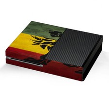 Xbox One Console Skins Decal Wrap ONLY - Rasta Lion Africa