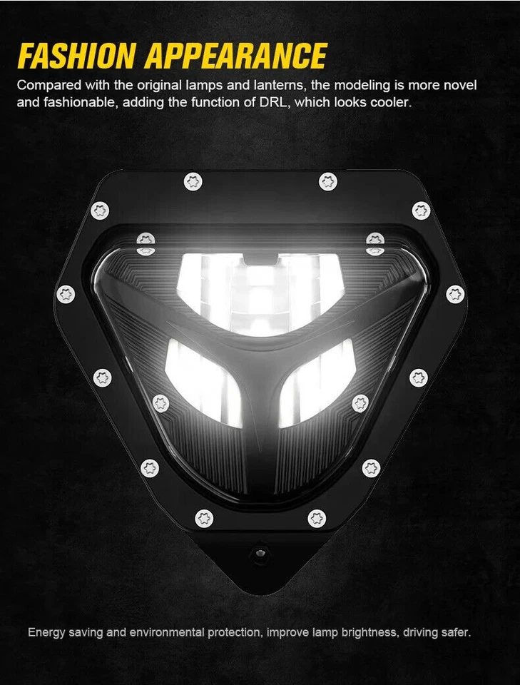 Conjunto de faros LED de enduro para Sherco SE R SER SE F SEF 50 125 250 300 450 Foto 2 de 4