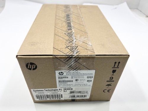 HP RDX 1TB USB 3.0 External Removable Disk Backup System B7B69A - 第 1/2 張圖片