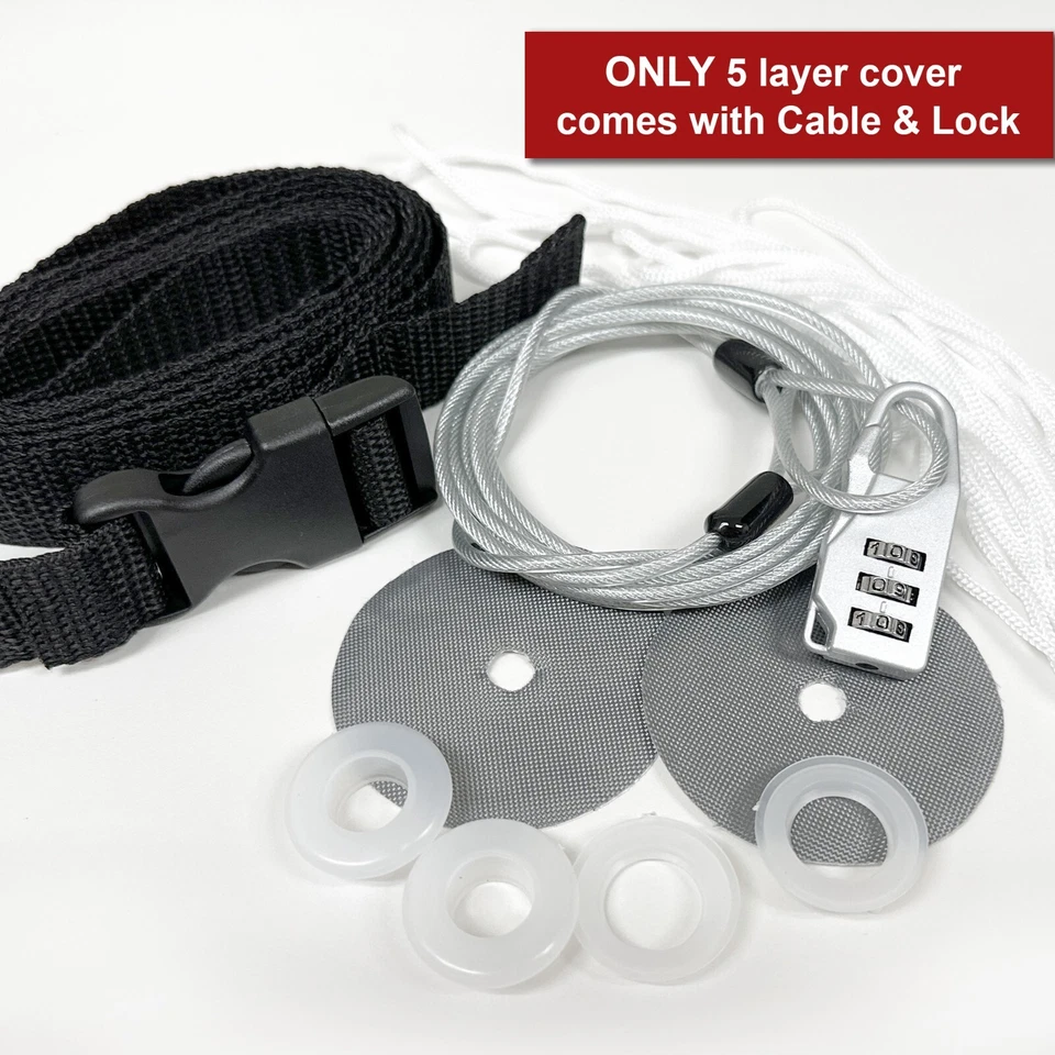 [CCT] 5 capas ajuste semipersonalizado cubierta completa de auto para Ford Thunderbird 1972-1976 Foto 4 de 4