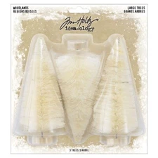 Tim Holtz ~ WOODLANDS ~ Large Trees ~ Idea-ology ~ Christmas 2024