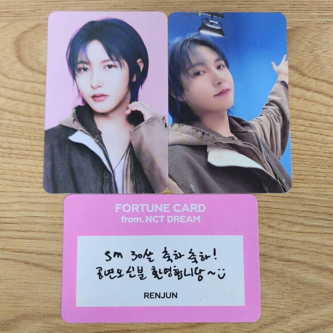 SMTOWN 2025 NCT DREAM RENJUN Official MD Fortune Scratch SMTOWN 2025 NCT DREAM RENJUN Official MD Fortune Scratch