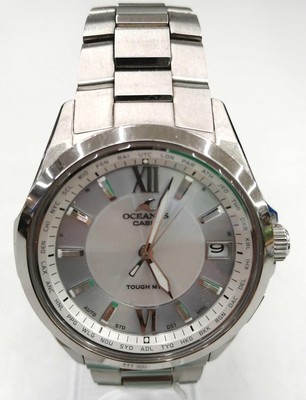 CASIO SOLAR QUARTZ OCEANUS 0CW-S100 N-4746 GOOD WRISTWATCH