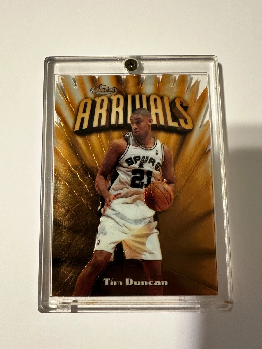 Topps Tim Duncan Basketball Rookie Sports Trading Cards