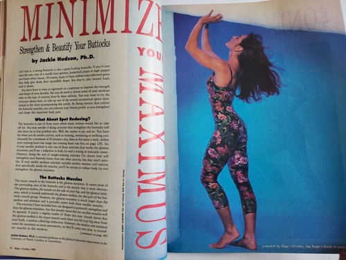 10/1986 Joe Weider's SHAPE magazine SHARI BELAFONTE S Seymour Mariel Hemingway - Picture 5 of 9