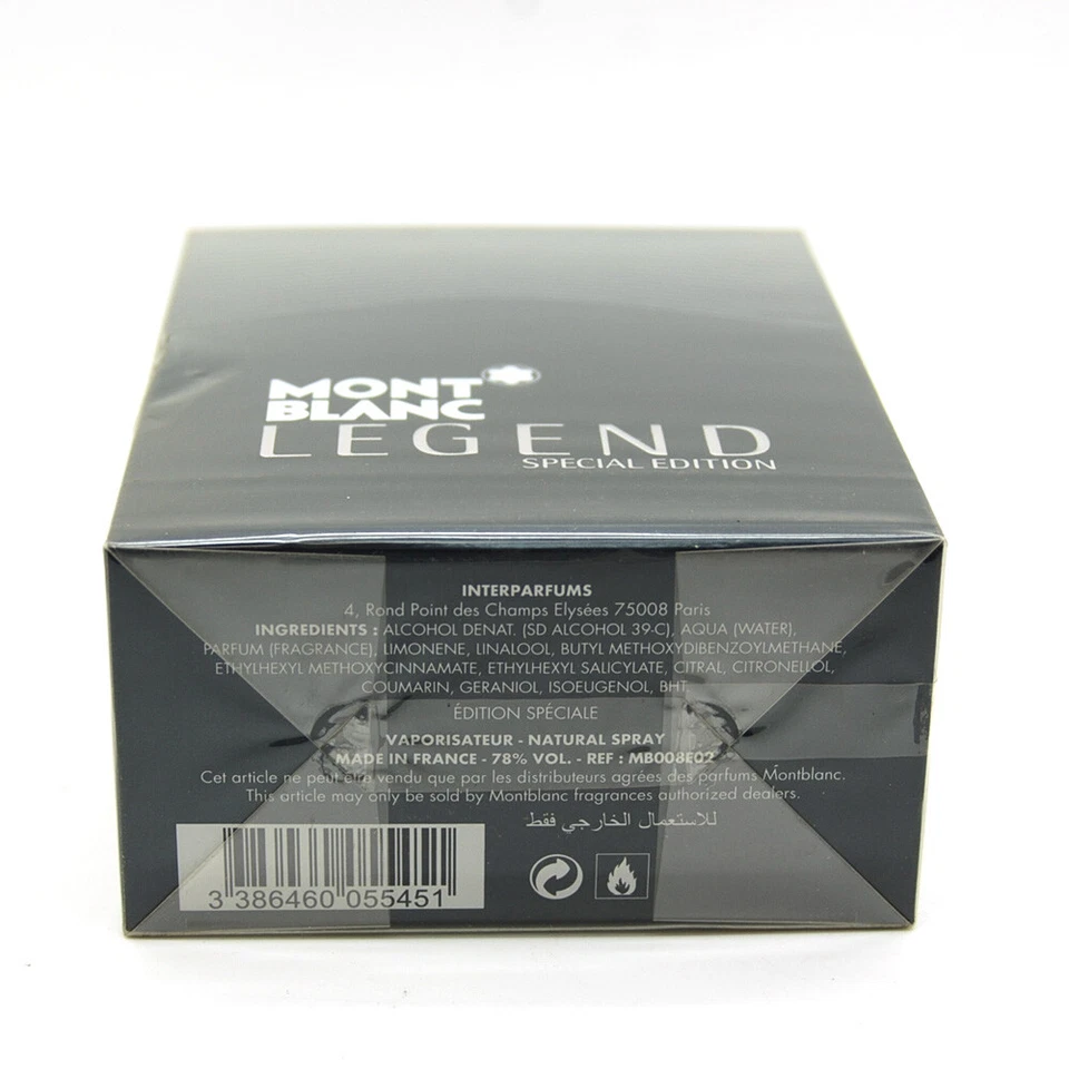 LEGEND 2013 EDICIÓN ESPECIAL por Mont Blanc 3,3 oz, 100 ml EDT spray para hombres Foto 2 de 2