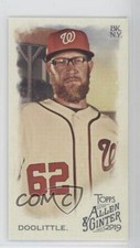 2019 Topps Allen & Ginter Mini Logo Back Short Print Sean Doolittle #383 0t2
