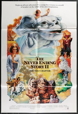 The Neverending Story II: The Next Chapter (1990) Original Movie Poster F 27x41