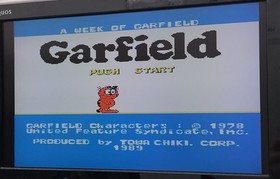 Towachiki Famicom Soft Garfield A Week Used