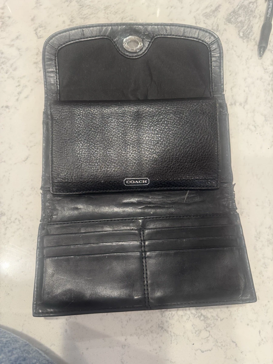 Coach Turnlock Wallet for sale | eBay