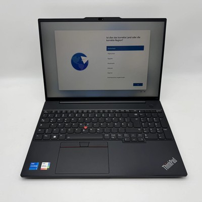 Lenovo ThinkPad E16 16''  1,3GHz Intel Core i7-1355U 16GB 512GB  Schwarz