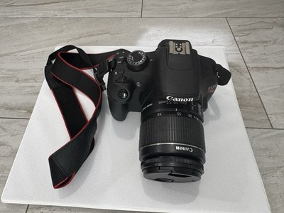 Canon EOS Rebel T5 Camera Bundle w/ 2 Lenses, Charger, Battery, SD Card, Bag