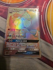 POKEMON TCG Salamence GX Dragon Majesty 73/70 Holo Rainbow   on eBay