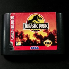 Jurassic Park Sega Genesis Game Only NTSC-U/C Tested Authentic