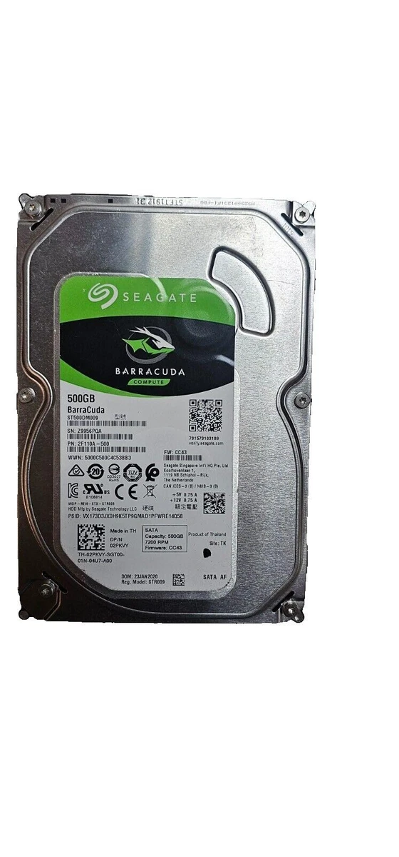 Preços baixos em Discos rígidos Seagate de 500 GB (HDD, SSD e NAS