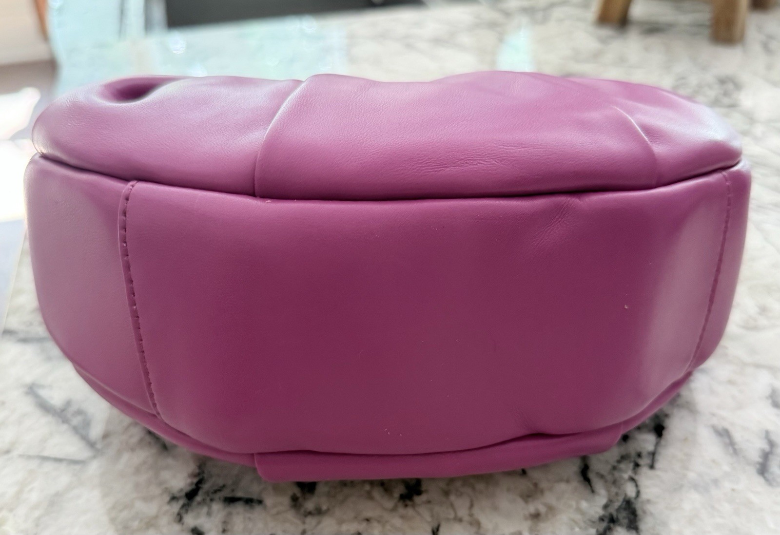 NWT STAUD Mini Soft Moon BAG Berry — image 8