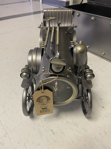 Barrel Shack The Rolls Royce Custom XL Kaminuhr mit Metallanzeige Kofferraum - Bild 5 von 6