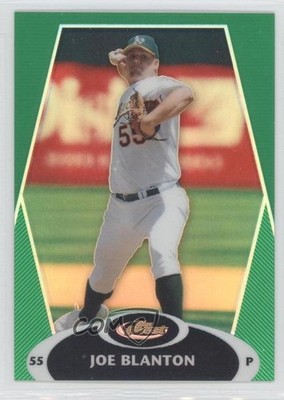 2008 Topps Finest Green Refractor 25/199 Joe Blanton #66 0b5