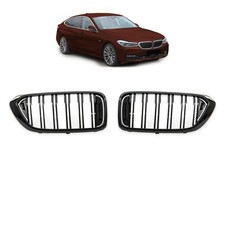 Kühlergrill Sport Doppelsteg Schwarz Glanz passend für BMW G32 Gran Turismo