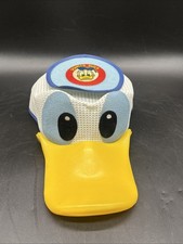 VTG Walt Disney World Souvenir Donald Duck Mesh Novelty Hat Cap Squeaking Bill