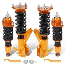 Coilovers 24 Way Adjustable Damper Suspension Kit Fit Honda Civic 2001-2005