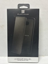 NEW Platinum Genuine Leather Wallet Folio Cas...