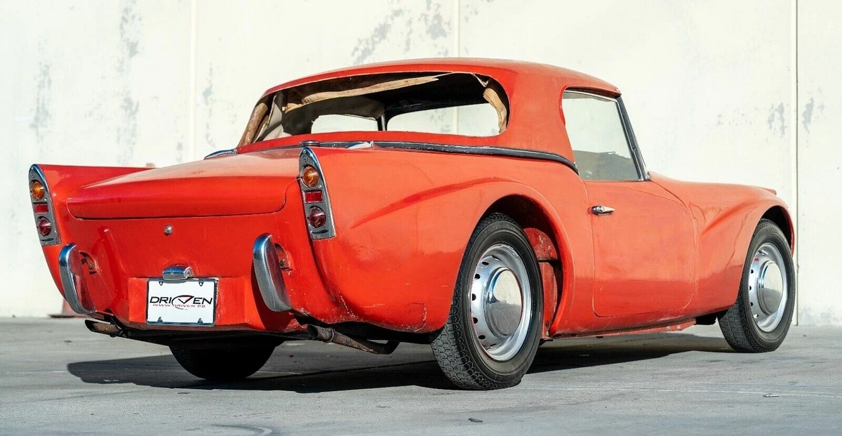 What's Under the Hood of This Funky Daimler SP250 Roadster?