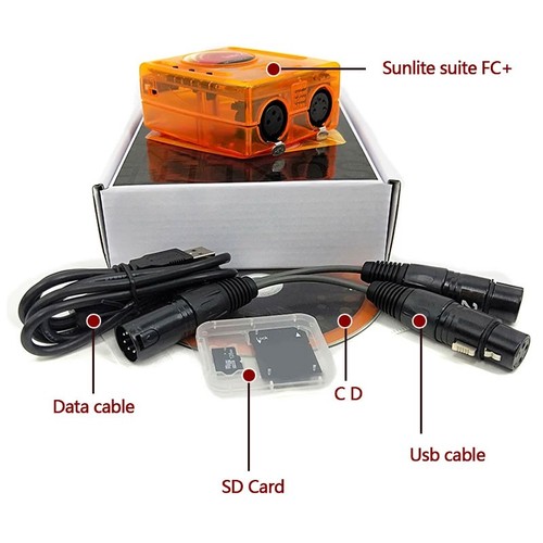 Sunlite Suite 2 FC+ DMX512 Stage Light Controller USB Light Control for Win XP - Picture 4 of 5