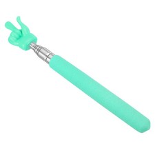 Telescopic Teachers Finger Pointer Stick, Green 1pcs