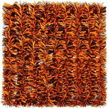 26 Ft Halloween Tinsel Garland Hanging Black Orange Garland Decoration