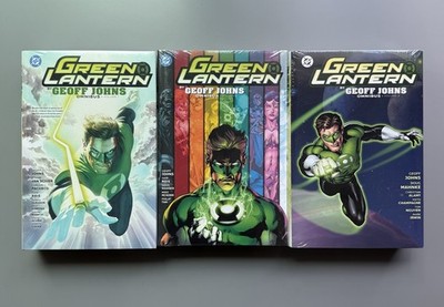 Green Lantern by Geoff Johns Omnibus Set Vol 1 2 3 Complete Lot SEALED New