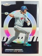 2005 Topps Finest Johnny Damon Black Refractor /99 Boston Red Sox #71