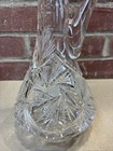 American Brilliant Cut Glass Crystal Ewer Pitcher 12” — photo 2