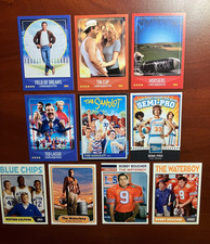 Custom Sports Movies Field of Dreams Hoosiers Ted Lasso Waterboy Trading Cards