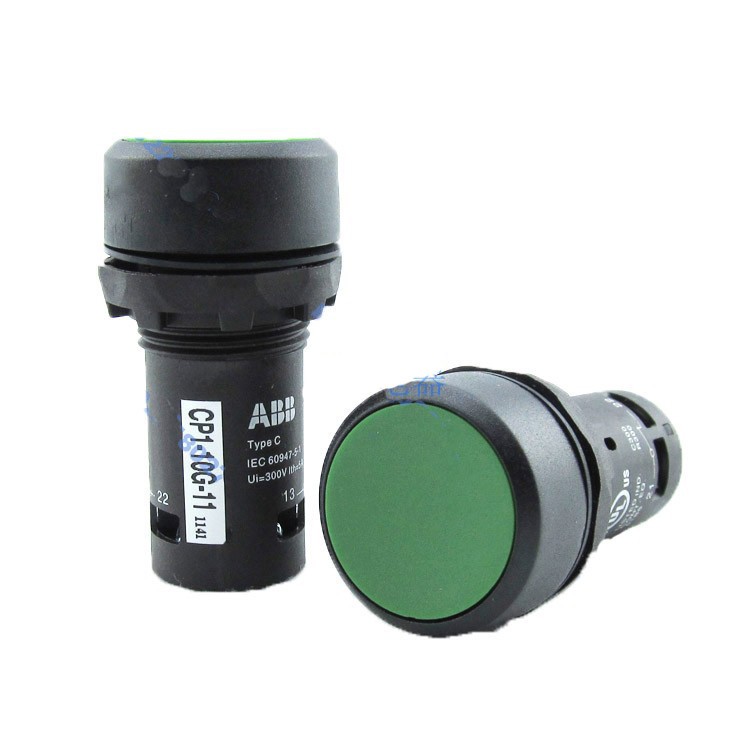 For ABB CP1-10G-11 Pushbotton Switches Pushbutton Momentary Green