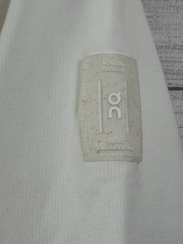 On Cloud Sweatshirt GR. SAMLL WEISS Rundhals Freizeit BIO BAUMWOLLE - Bild 10 von 14