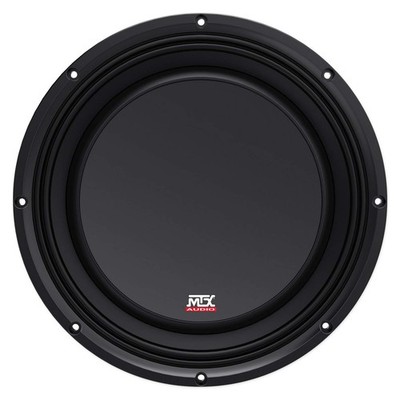MTX 3510 04S 10 Inch 300 Watt RMS Shallow Car Audio Subwoofer for Tight Spaces