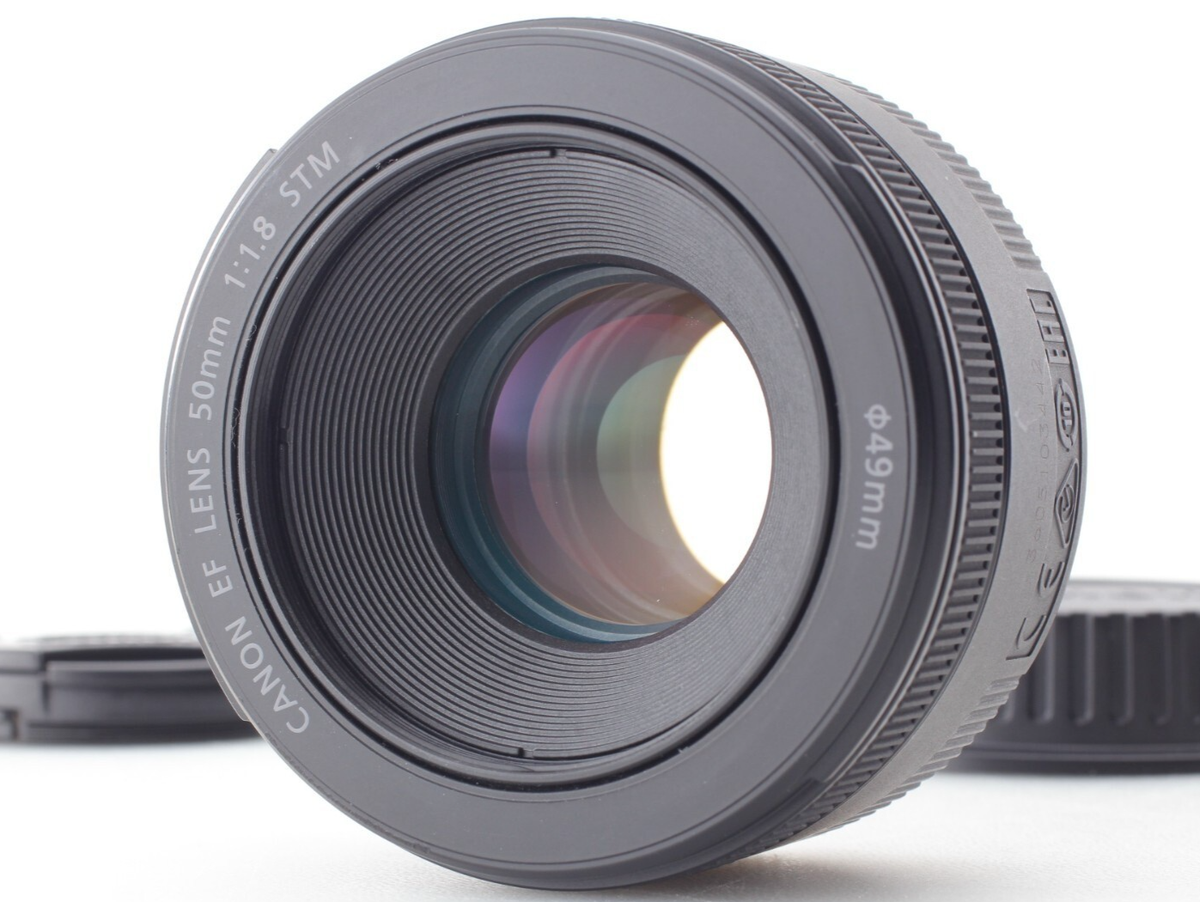 Works Perfectly[MINT] Canon EF 50mm F1.8 STM Lens Black From JAPAN