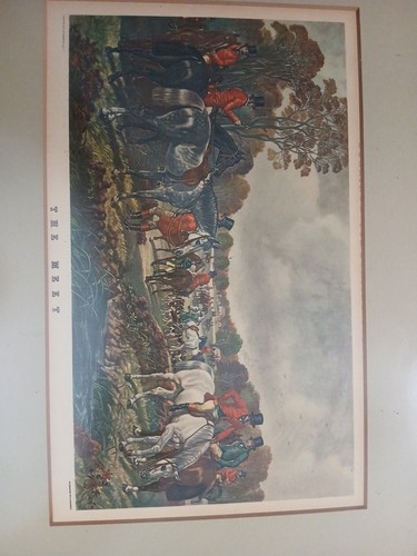 Framed Art Print The Meet By J F Herring - Picture 2 of 15