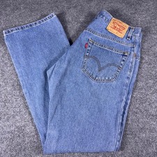 Levis 517 Bootcut Jeans Mens 34x32 Medium Wash Blue Denim 517-0217