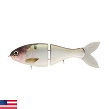 BUCCA Brand 6" Trick SHAD / 1-5/8 OZ / 1 Pack/Clear Body Hooks UNATTACHED