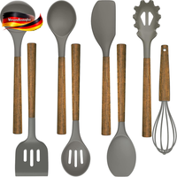 KüChenhelfer Set Aus Silikon - Antihaftbeschichtet HitzebestäNdig Backen Kochen