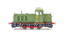 HELJAN 00 GAUGE - 2938 - CLASS 07 DIESEL ARMY OLIVE GREEN NO.423 BOXED