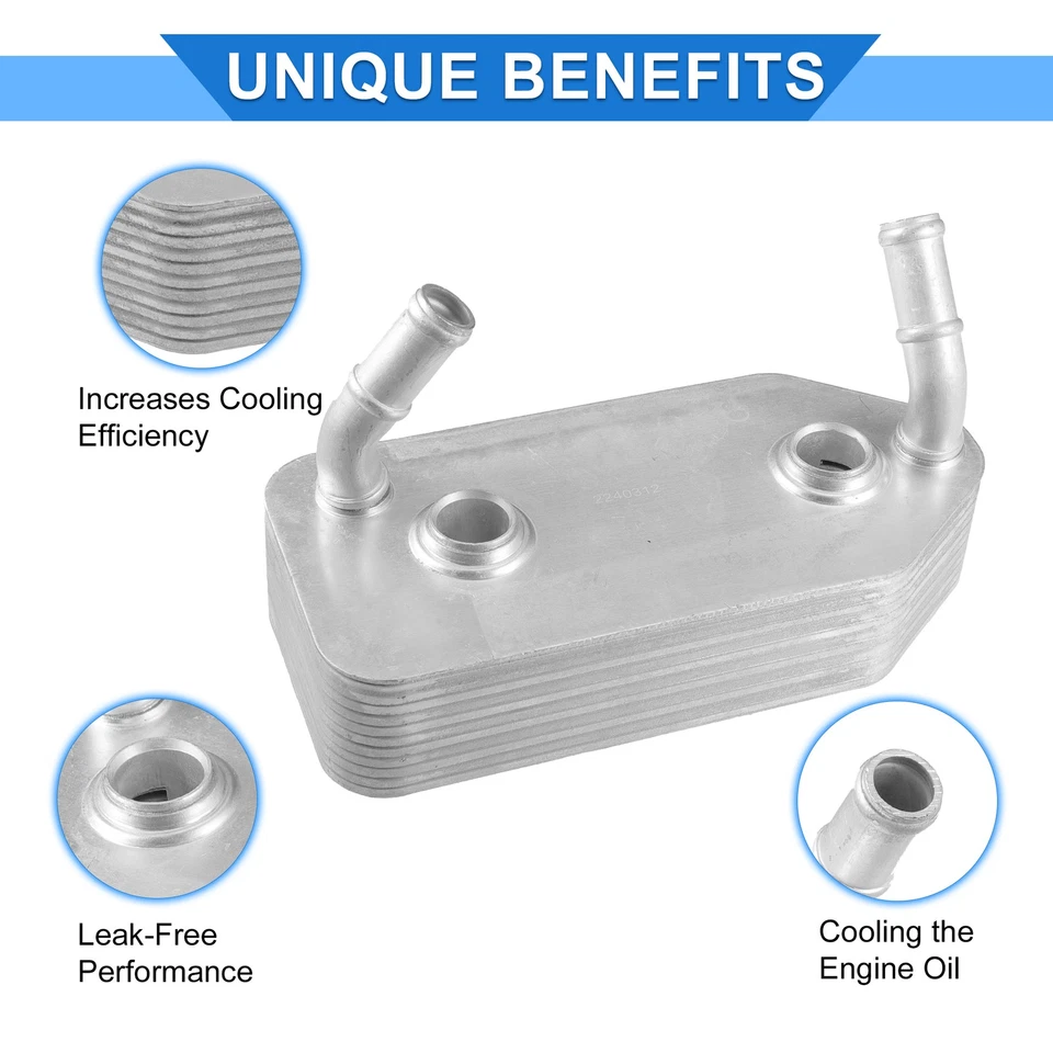 Enfriador de aceite de motor de coche para Volkswagen Beetle 1998-2005 No.096409061F enfriador de aceite Foto 3 de 4