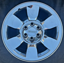 GMC SIERRA 1500 FACTORY OEM CHROME CLAD 20" WHEEL 20x8.5 RIM SUBURBAN YUKON 5419