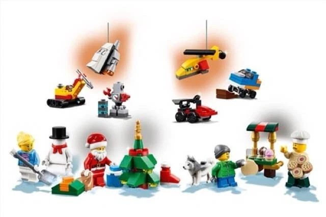 LEGO 2018 : No.60201 LEGO CITY ADVENT CALENDAR CHRISTMAS Product from 2018 - Image 3 of 4