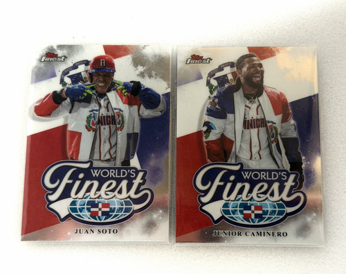 2026 Topps Finest Junior Caminero Base (RAW)