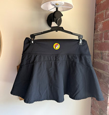 Buc-ees Womens Black Athletic Tennis Skort w/...